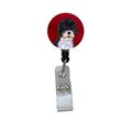 Teachers Aid Portuguese Water Dog Retractable Badge Reel or ID Holder with Clip TE888560